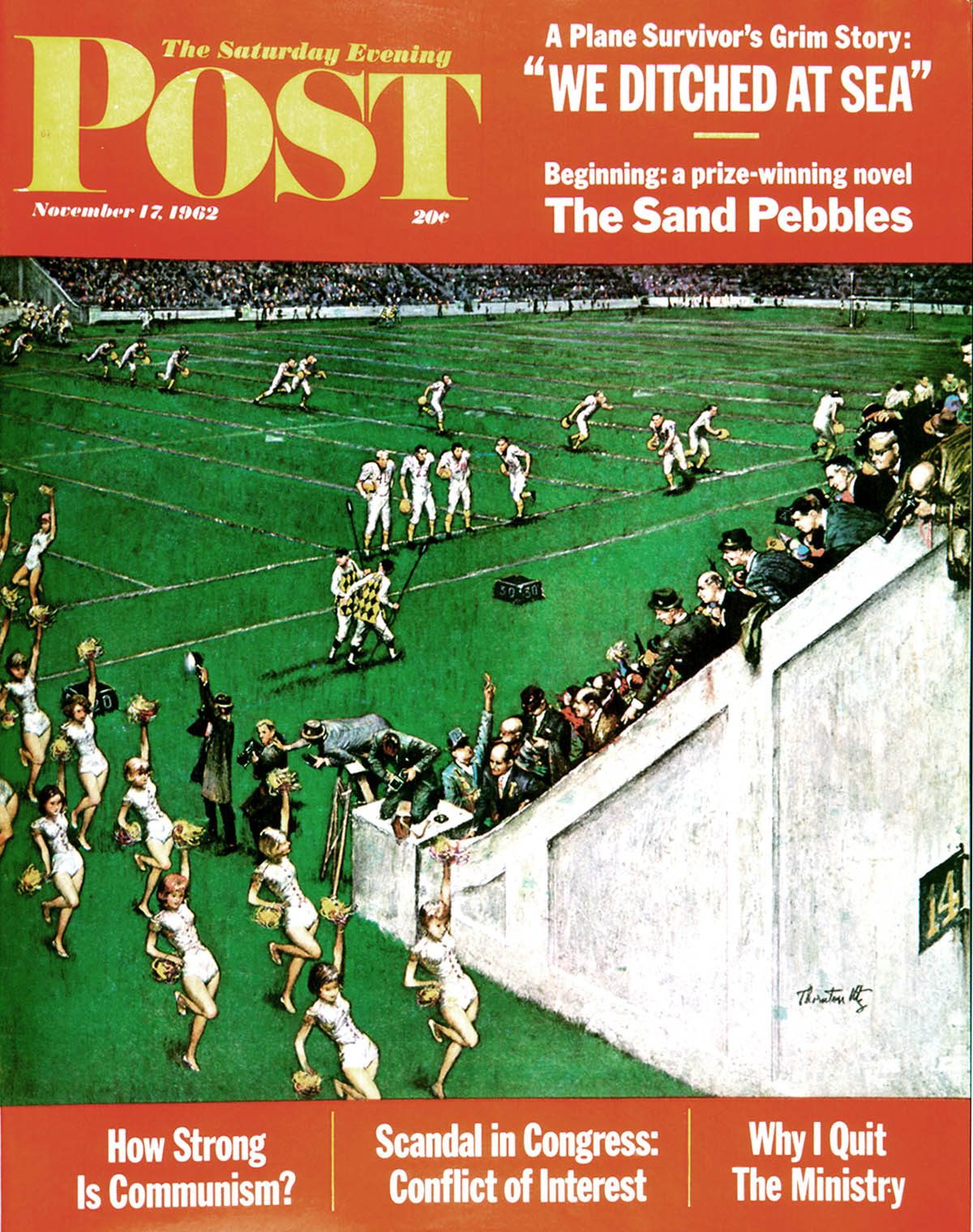 11/17/1962 2 Utz, Thornton — Baton Twirlers Leave the Field