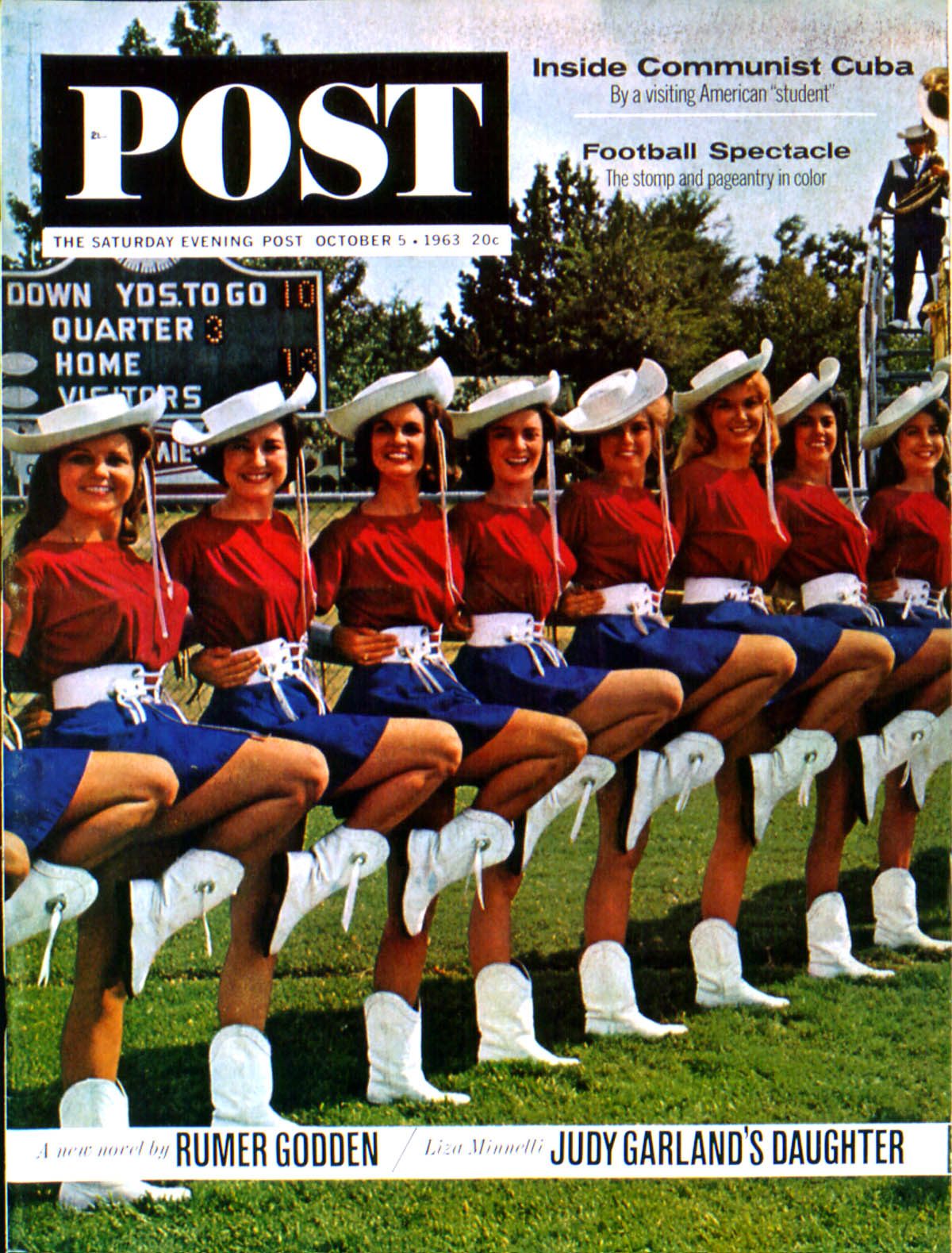 10/5/196 3 Schiller, Lawrence J. --- Kilgore College Cheerleaders