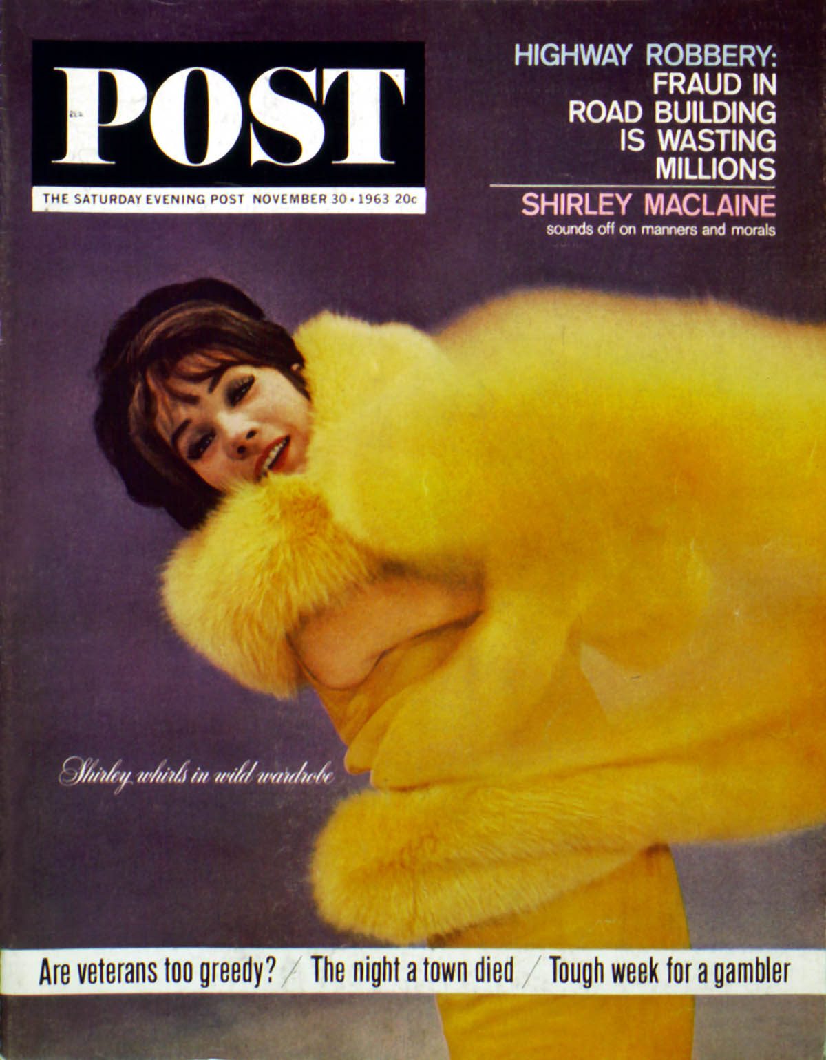 SEP631130.jpg 11/30/1963 3 Unknown — Shirley MacLaine - Image 1