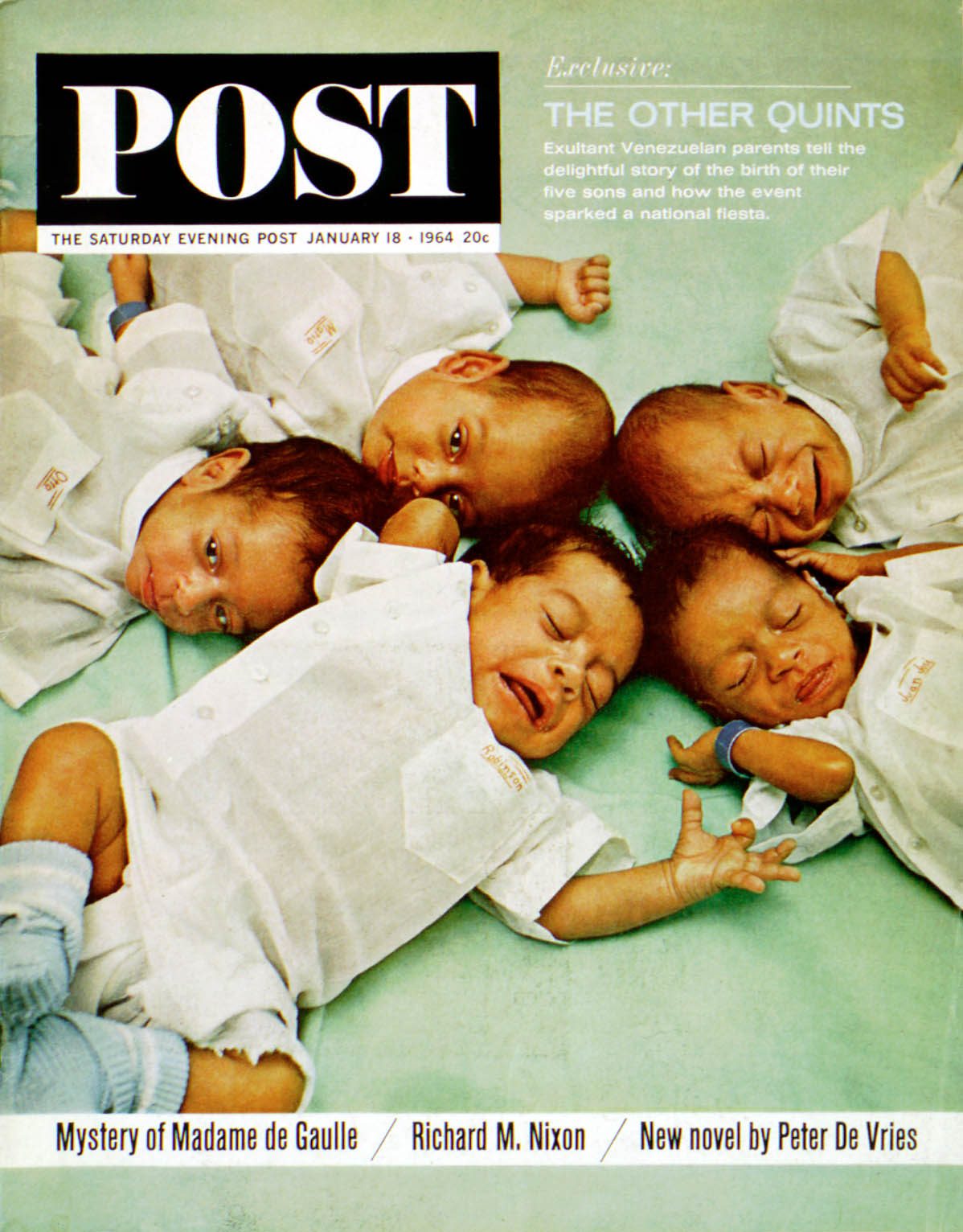 1/18/196 4 Pelham, Lynn --- Prieto Quintuplets