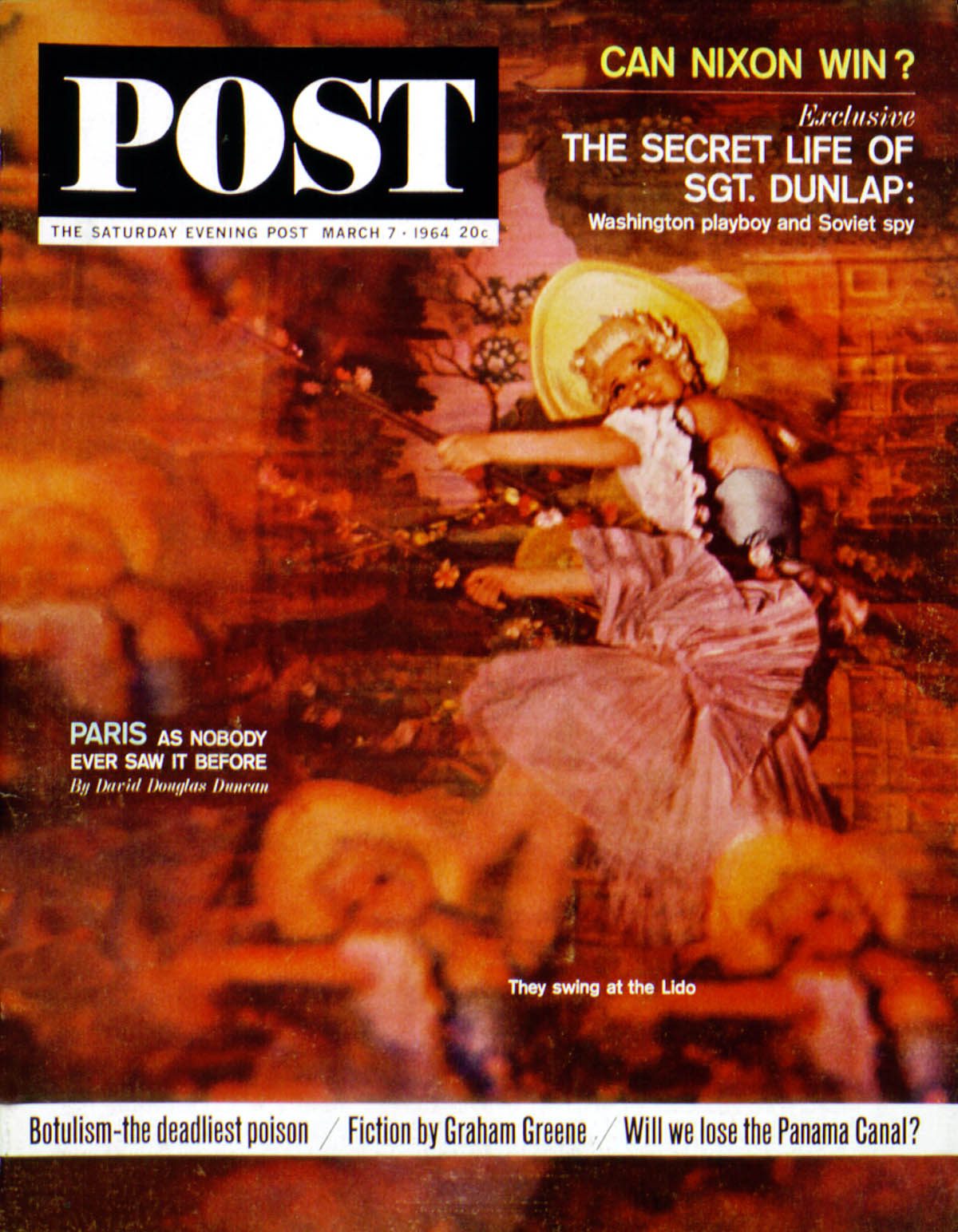 3/7/196 4 Duncan, David Douglas --- Lido Chorus Girl