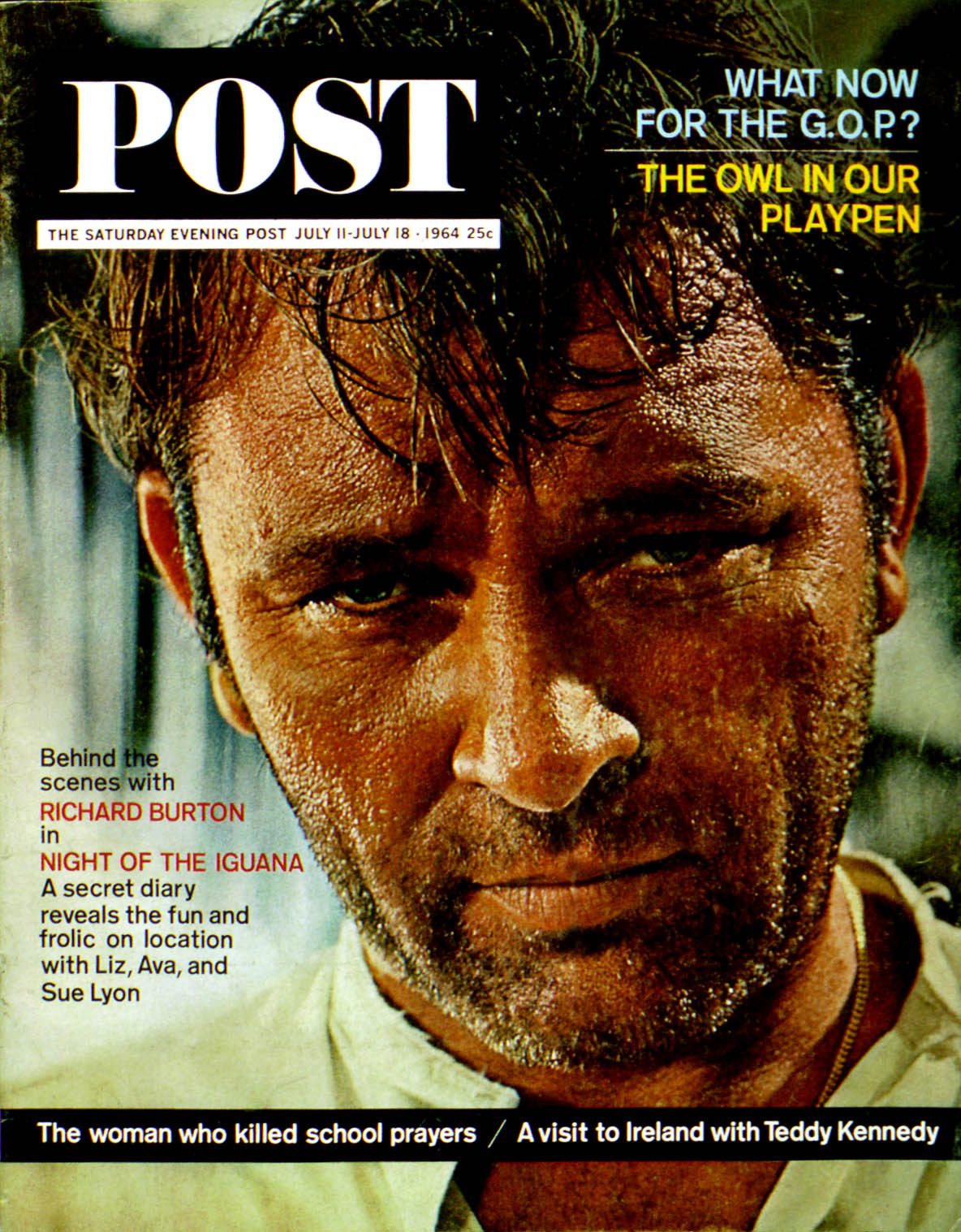 7/11/196 4 Weiner, John --- Richard Burton in "Night of the Iguana"