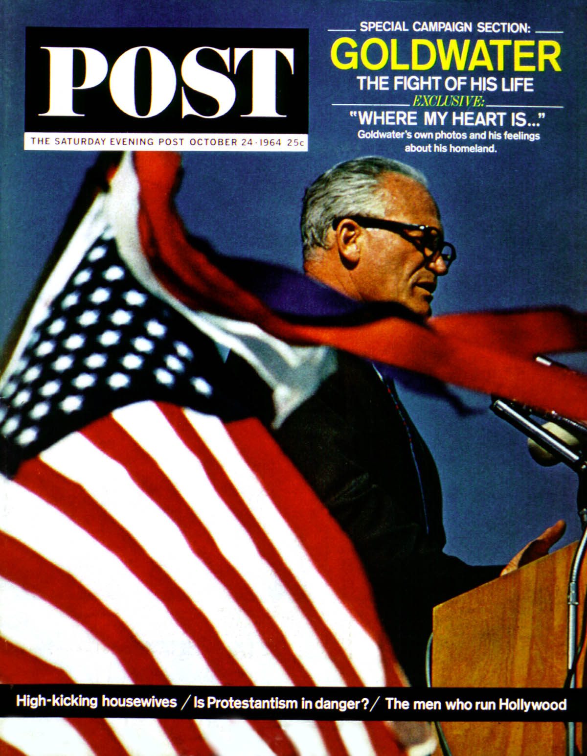 SEP641024.jpg 10/24/1964 10/24/196 4 Glinn, Burt — Campaigning Barry Goldwater - Image 1