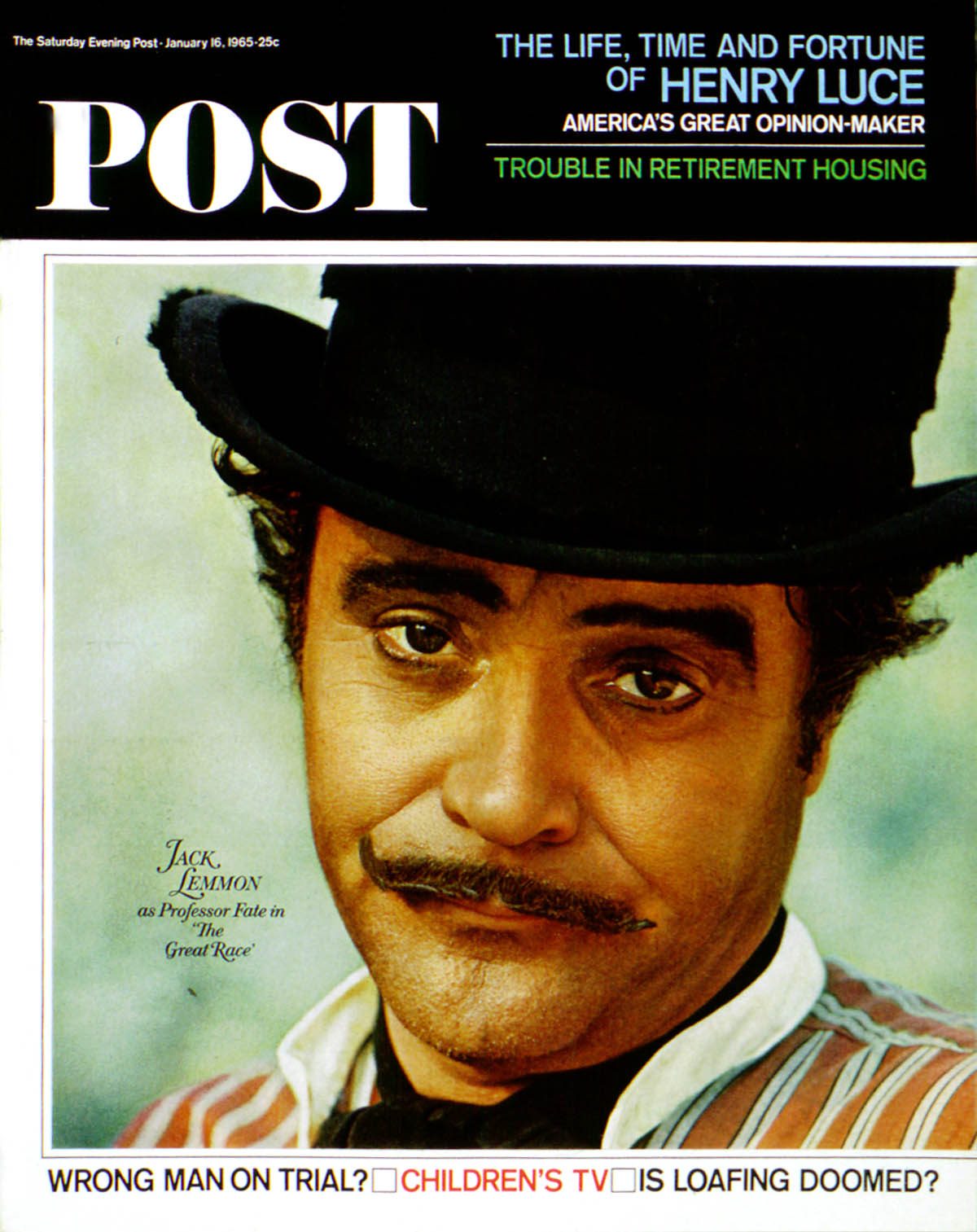 1/16/196 5 Willoughby, Bob --- Jack Lemmon in "The Great Race"