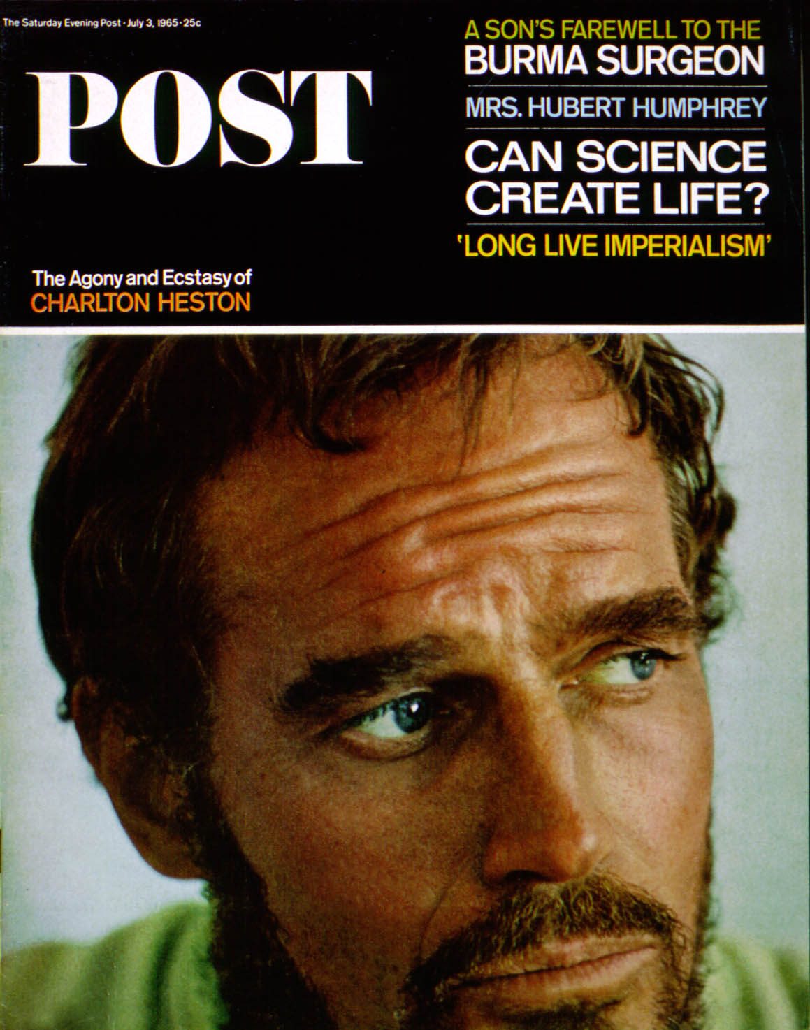 SEP650703.jpg 7/3/196 5 Heyman, Ken --- Charlton Heston in "Agony & the Ecstacy" - Image 1