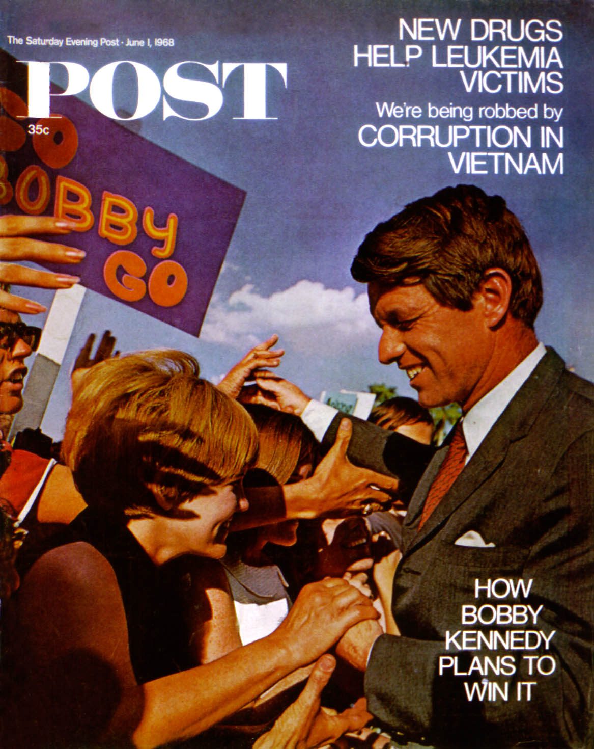 6/1/196 8 Schapiro, Steve --- Bobby Kennedy Campaigning