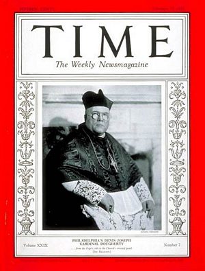 2/15/193 7 Cardinal Dougherty