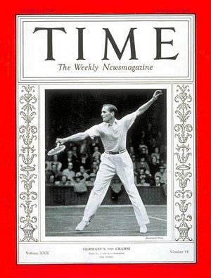 9/13/193 7 Gottfried Von Cramm