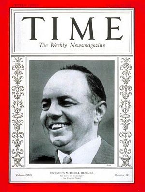 9/20/193 7 Mitchell F. Hepburn