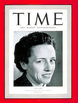 TIME400212.jpg 2/12/1940 Eve Curie - Image 1