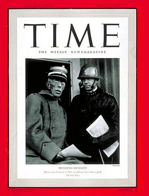 4/29/1940 King Gustaf