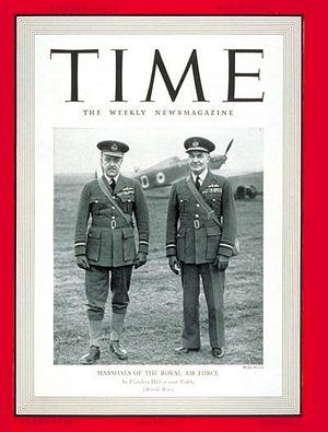 5/27/1940 Air Marshal Brratt & Vice Marshal Playfair