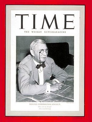 10/7/1940 William S. Knudsen