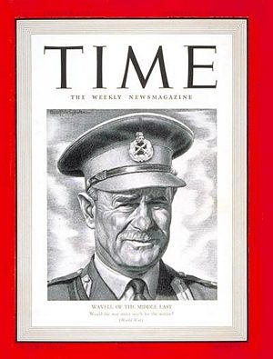 TIME401014.jpg 10/14/1940 Lt. General Wavell - Image 1