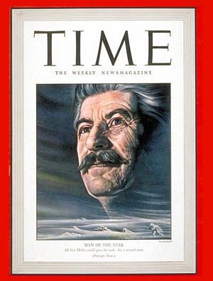 1/4/1943 Joseph Stalin ( Man of the year )