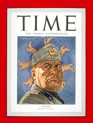 6/21/1943 Benito Mussolini