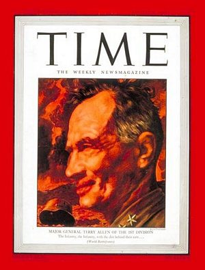 8/9/1943 Major General Terry Allen