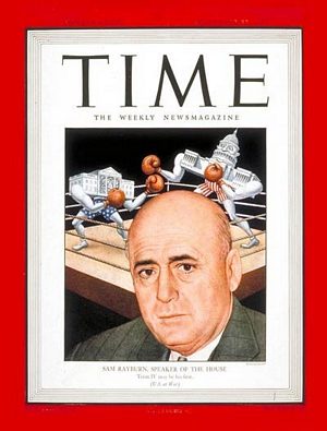 TIME430927.jpg 9/27/1943 Sam Rayburn - Image 1