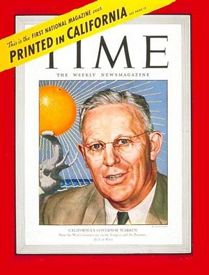 TIME440131.jpg 1/31/1944 Earl Warren - Image 1