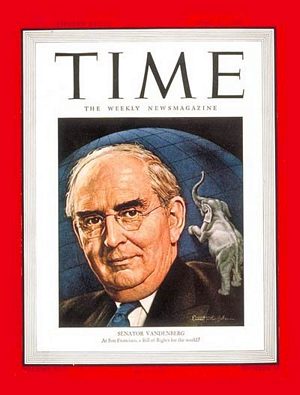 4/30/1945 Arthur H. Vanderberg