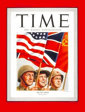 TIME450514.jpg 5/14/1945 The Big Three - Image 1