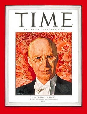 TIME451119.jpg 11/19/1945 Sergel Prokofiev - Image 1