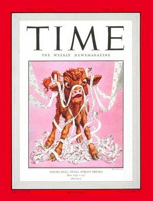 6/14/1948 Young Wall Street Bull