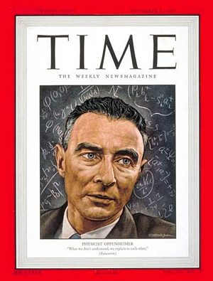 TIME481108.jpg 11/8/1948 Dr. Robert Oppenheimer - Image 1