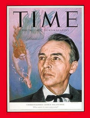 TIME540125.jpg 1/25/1954 George Balanchine - Image 1