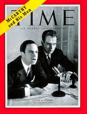 3/22/1954 Roy Cohn and DavidSchine