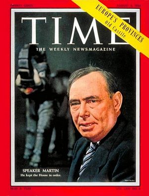 8/9/1954 Joseph W. Martin Jr.