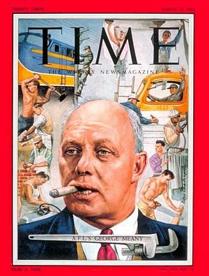 3/21/1955 George Meany