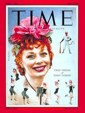 TIME550613.jpg 6/13/1955 Gwen Verdon - Image 1