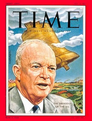 TIME550704.jpg 7/4/1955 Dwight D. Eisenhower - Image 1