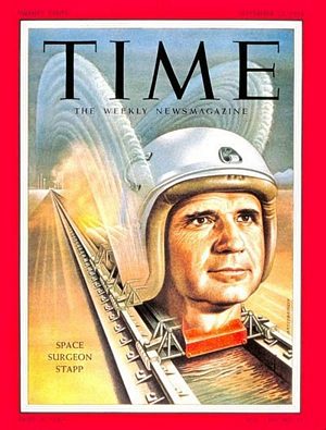 9/12/1955 Lt. Colonel Paul Stapp