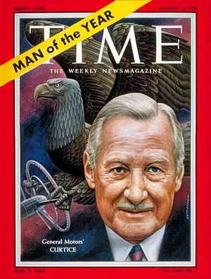 1/2/1956 Harlo H. Curtice ( Man of the year )