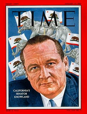 1/14/1957 Sen. Willian Knowland