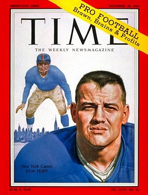 11/30/1959 Sam Huff
