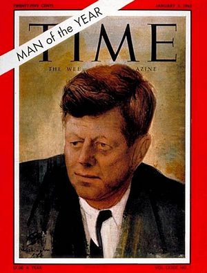 1/5/1962 John F. Kenndey ( Man of the year )