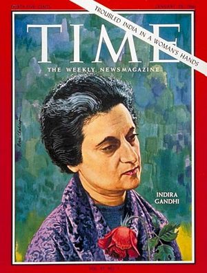 1/28/1966 Indira Gandhi