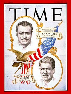 10/20/1967 Nelson Rockefeller and Ronald Reagan