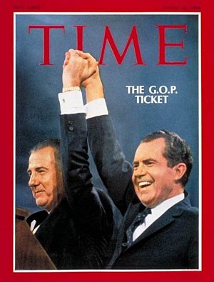 8/16/1968 Spiro Agnew And Richard Nixion