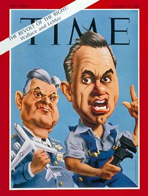 TIME681018.jpg 10/18/1968 Curtis LeMay and George Wallace - Image 1
