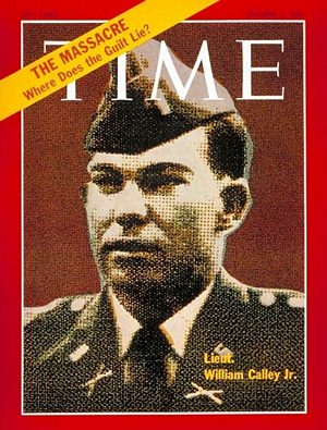 TIME691205.jpg 12/5/1969 Lt. William Calley Jr. - Image 1