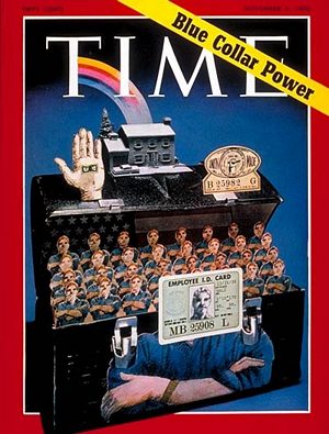 TIME701109.jpg 11/9/1970 Blue Coller Power - Image 1