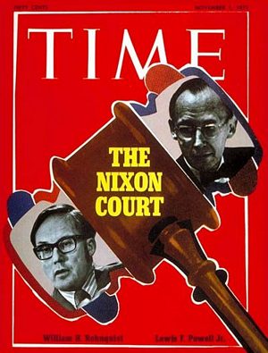11/1/1971 William Rehnquist and Lewis Powell Jr.