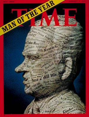1/3/1972 Richard M. Nixon ( Man of the year )