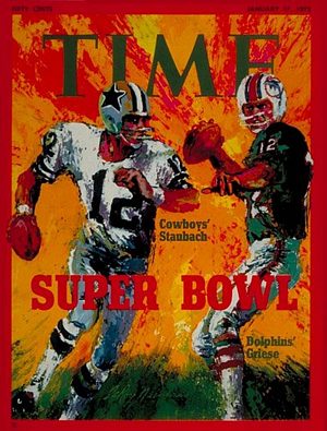 1/17/1972 Roger Staubach and Bob Geiese