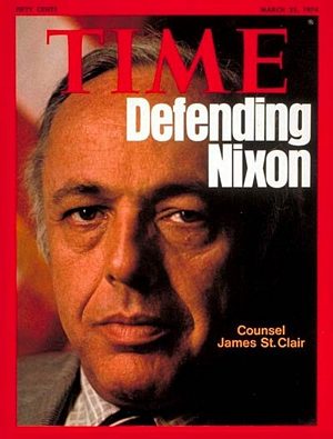 3/25/1974 Defending Nixon (James St.Clair)