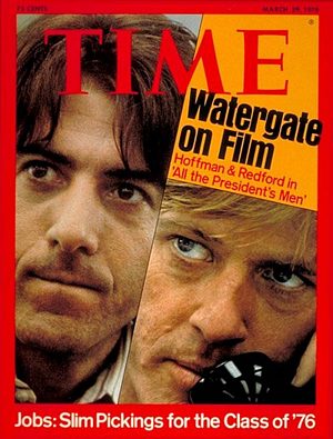 TIME760329.jpg 3/29/1976 Watergate on Film (Huffman & Redford) - Image 1